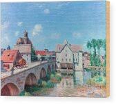 The Bridge At Moret, 1893. Artist by Print Collector