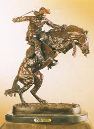 Bronco Buster Regular Bronze Sculpture by Frederic Remington ...