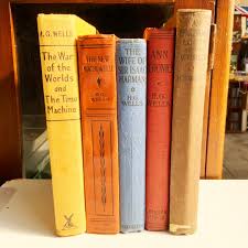 Antique and Vintage 5 Book Lot ; H.G. Wells - Including the ...