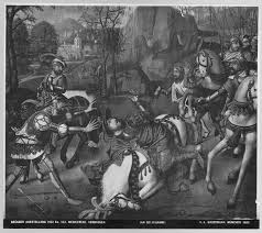 File:Jean Bellegambe - Conversion of St. Paul on the way to ...