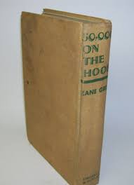 Rare 1940 Western Book 30,000 On The Hoof by Zane Grey | eBay