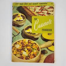 Vintage 1956 The Casserole Cookbook 175 Recipes Booklet ...
