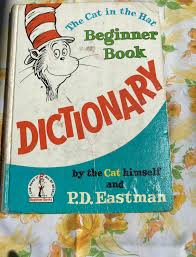 The Cat in the Hat Beginner Book Dictionary by the Cat Himself PD Eastman, 1964 - Etsy