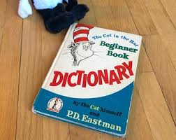 1964 the Cat in the Hat Beginner Book Dictionary First Edition Book - Etsy