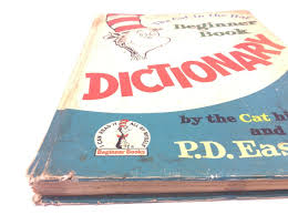 Original 1964 The Cat in the Hat Beginner Book Dictionary PD ...