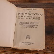 1914 "The Century Dictionary, an Encyclopedic Lexicon of the English Language" | Chairish