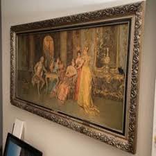 Painting Autor Unknown . Size 55*32 inches In a beautiful old frame for Sale in New Port Richey, FL - OfferUp