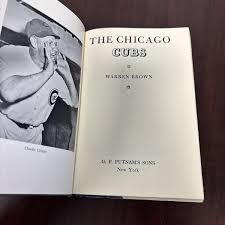 Warren Brown / The Chicago Cubs 1st Edition 1946 Hardcover with Dust Jacket | eBay