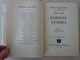 Vintage Book, Teen Age Baseball Stories, Frank Owen, 1948, Illustrated, Free Shipping, From Diz Has Neat Stuff - Etsy