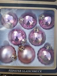 Lot of Vintage Pink Glass Christmas Tree Ornaments, Ca 1970-90, Shabby Chic, Brokante - Etsy