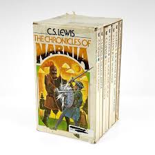 1970 CS LEWIS THE CHRONICLES OF NARNIA BOOK BOX SET COLLIER ...