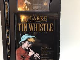 Clarke Tin Whistle Penny Flute With Instruction Book and ...