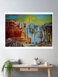 "Retro Sci-Fi Art - The Claw of the Conciliator" Poster for Sale by NinaJG007 | Redbubble