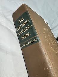 Columbia Encylopedia All In One Volume 1947 HC Book! | eBay