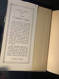 The Compleat Angler by Izaak Walton | eBay