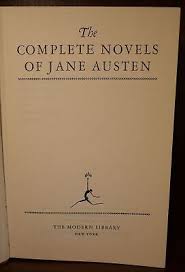 The Complete Novels of Jane Austen / 1950 Modern Library ...