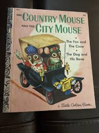 Little Golden Book The Country Mouse And The City Mouse ...