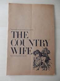 1980's - Vivian Beaumont Theatre Playbill - The Country Wife ...