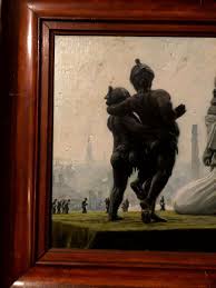 Antique Signed Illustration Art Painting Asian Themes Henrik Jespersen | eBay