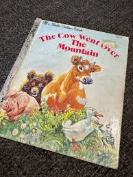 The Cow Went Over the Mountain (little Golden Book) 1963 - Etsy