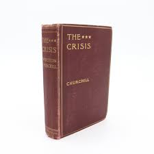 1903 the Crisis by Winston Churchill - Antique Vintage Red ...
