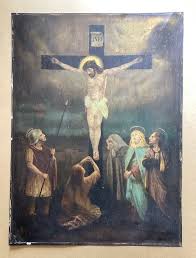 Antique After Carlo Del Tufo, the Crucifixion of Christ ...
