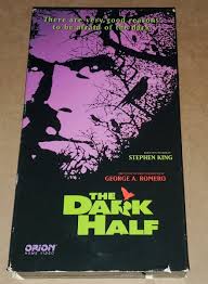 The Dark Half VHS Stephen King George Romero Orion Home ...