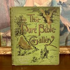 Gustave Dore Bible Gallery (1890) – Antique Book – Large ...