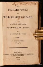 The Dramatic Works of William Shakspeare by William Shakespeare: Very Good Indeed Leather (1815) | Rooke Books PBFA