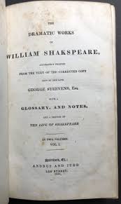 Willam Shakespeare / Dramatic Works of Shakespeare 2 volumes 1836 accurately | eBay