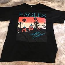 Shirts | Eagles Hotel California Graphic Rock Tshirt | Poshmark