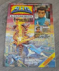 S.I.G GERRY ANDERSON UK TV MAGAZINE # 14 Autumn 1985 CAPTAIN ...