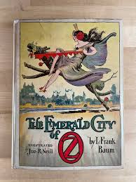 Scarce, First Edition and Early Printing of the Emerald City of Oz by L. Frank Baum, Profusely Illustrated by John R. Neill, Rare DJ - Etsy