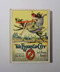 1940's THE EMERALD CITY OF OZ by L. Frank Baum, Illustrated, Dust Jacket, NF | eBay