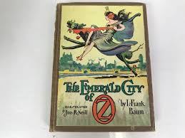 Vintage Hardcover Book The Emerald City Of Oz By L. Frank Baum The Reilly & Lee Co.
