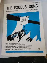 Vintage The Exodus Song Sheet Music Pat Boone Ernest Gold ...