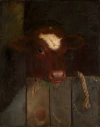 Portrait of a Bull's Head