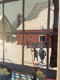 December Pears by Tom Bartek Hand Signed 1976 Serigraph 185/200 in Rustic Frame | eBay