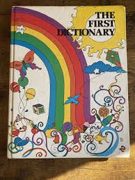 Vintage 1977 The First Dictionary OLD Hardcover Children's ...