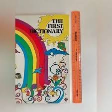Other | Vintage 1977 The First Dictionary Old Hardcover ...