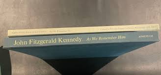 JFK JOHN FITZGERALD KENNEDY AS WE REMEMBER HIM BOOK & Two 12 ...