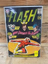 Sold at Auction: August 1962, The Flash Number 130 Who Doomed The Flash? Comic Book