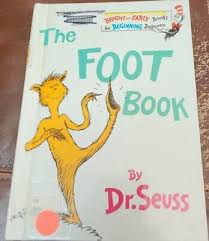The Foot Book~ By Dr. Seuss, Hardcover First Edition 1968 | eBay