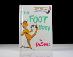 Children's Hardcover Book, The Foot Book, Dr. Seuss, Fiction ...
