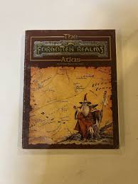 AD&D Advanced Dungeons & Dragons THE FORGOTTEN REALMS ATLAS ...