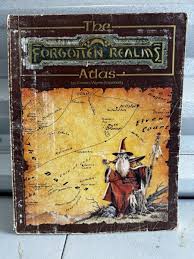The Forgotten Realms Atlas by Karen Wynn Fonstad D&D | eBay