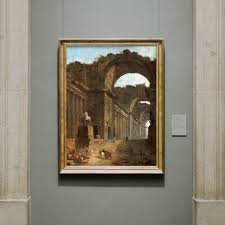 Ancient Ruins Painting | Hubert Robert | Vintage Digital ...