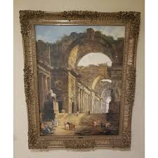 Vintage Framed Ornate Wood Gold Gilt Wall 47 X 37 Inches ...