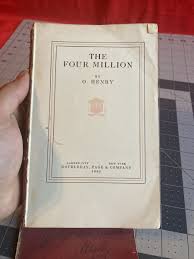 Antique 1920 The Four Million by O. Henry (missing hardcover ...