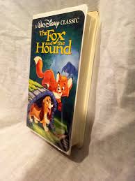 Walt Disney Classic Fox and the Hound Original VHS and Clamshell Case, Vintage Walt Disneys Black Diamond Fox and the Hound Video Cassette - Etsy